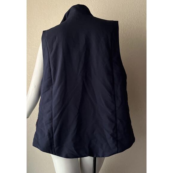 Pacsafe Transit Vest Womens XL Navy Blue Full Zip Anti Theft Technology - Picture 8 of 16